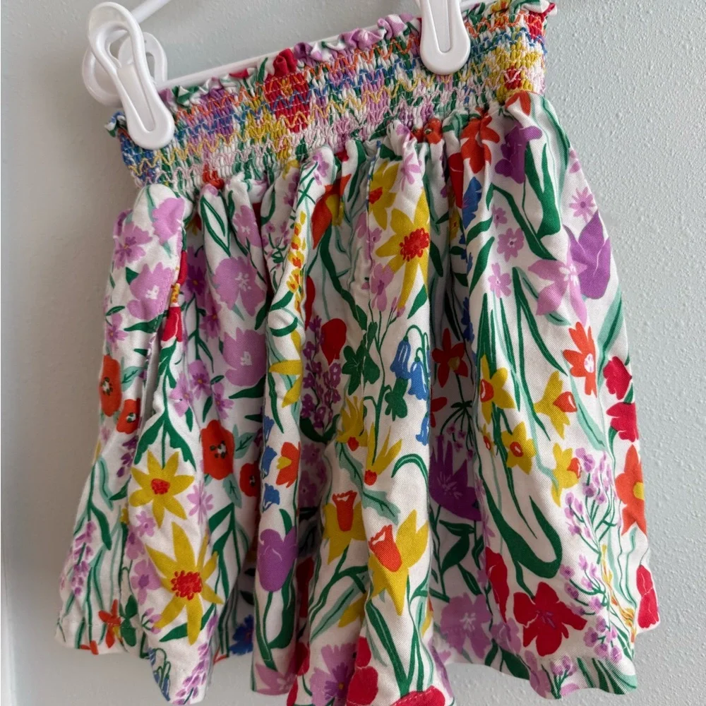 Boden Floral Kids Top (6/7) and Culottes (7/8) - Picture 5 of 8
